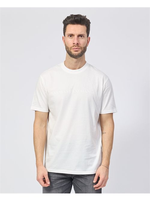 T-shirt girocollo Armani Exchange in cotone ARMANI EXCHANGE | XM000554-AF10356U0009